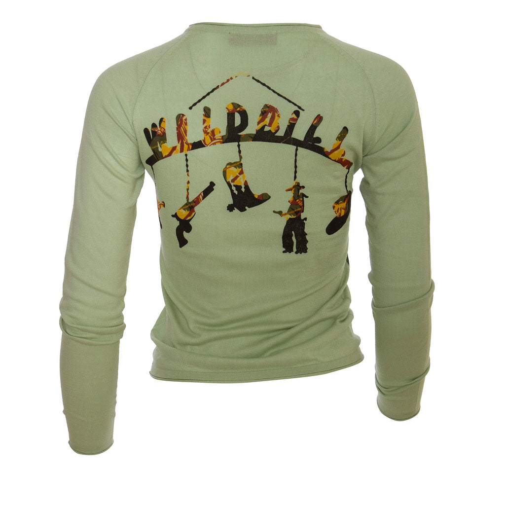 Raw7 Women's Wild Bill Long Sleeved T-Shirt - Green