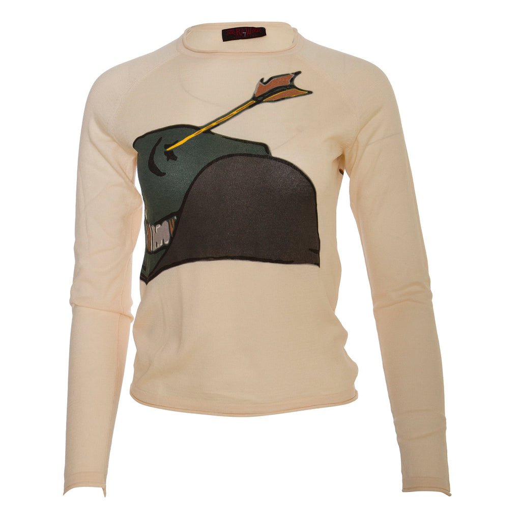 Raw7 Women's Wild Bill Long Sleeved T-Shirt - Sand