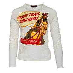 Raw7 Women's Texas Trail Long Sleeved T-Shirt - White