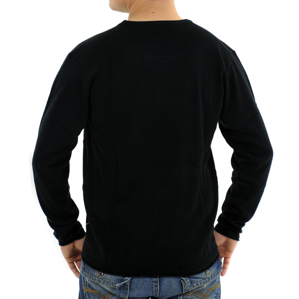 RAW7 Men's 100% Acrylic Crewneck Sweater 