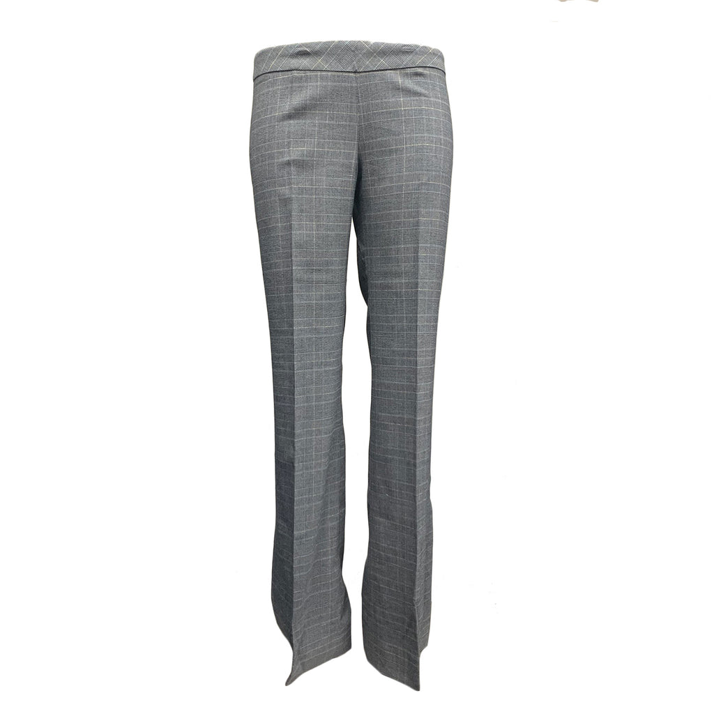 Till The End Women's Plaid Pants - Gray